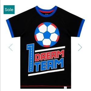 2/$25 Harry Bear Football (Soccer) Tee Age 6 years